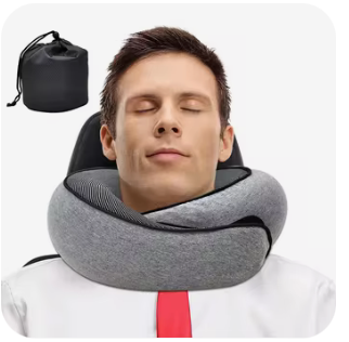 Ultimate Travel Bundle: Bluetooth Sleep Mask & Neck Pillow